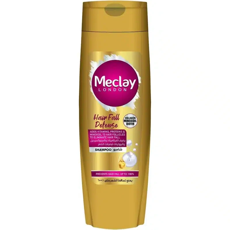 Meclay London Hair Fall Defence Shampoo | Strong & Healthy Hair 185 ML