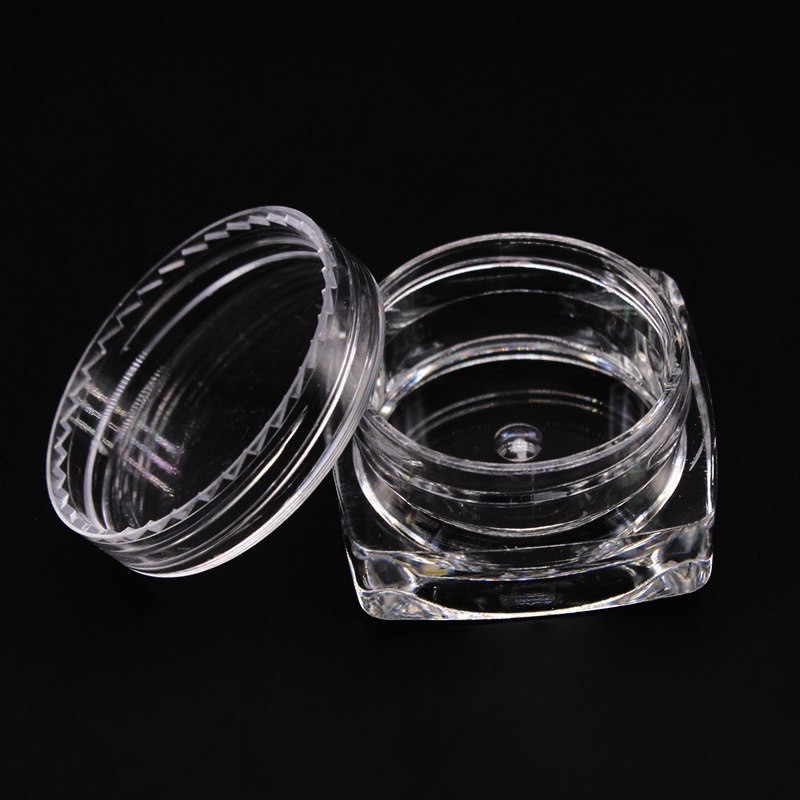 12Pcs Round Small Storage Plastic Bottle for Jewelry Beads, Cosmetics, Accessories