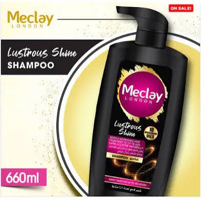 Meclay London Shampoo Lustrous Shine 660 ML