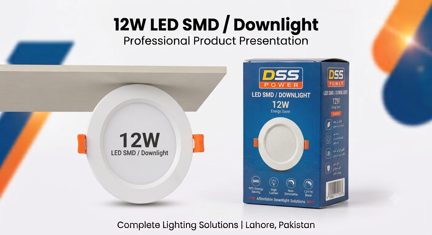 DSS Power 12W LED SMD/Downlight