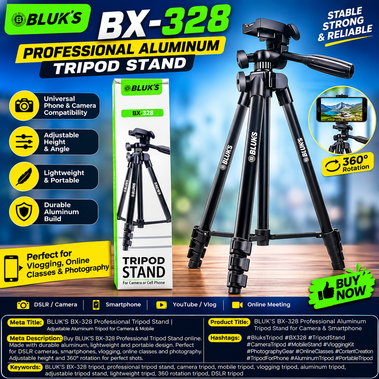 Tripod stand