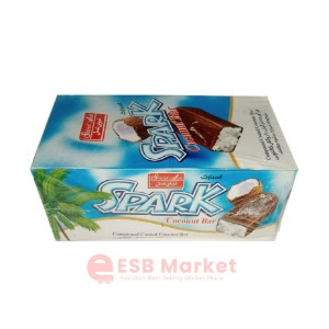 SPARK - Coconut Chocolate Bar - Box Of 30 - 18 gm
