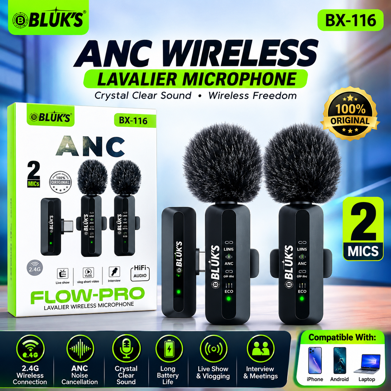 Lavalier Wireless microphone