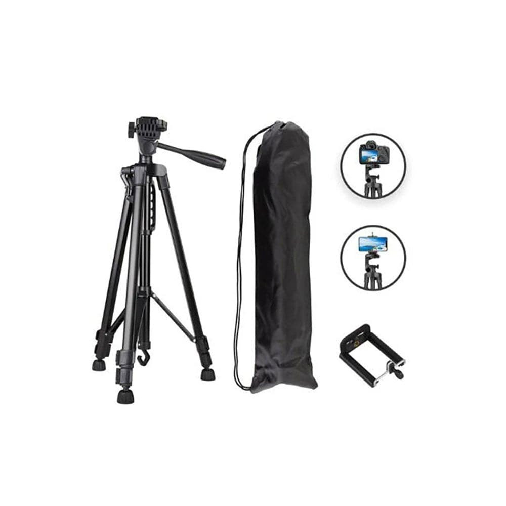 DK-260 Portable Multifunction Tripod Stand With Bluetooth Remote Shutter For Smart Phones