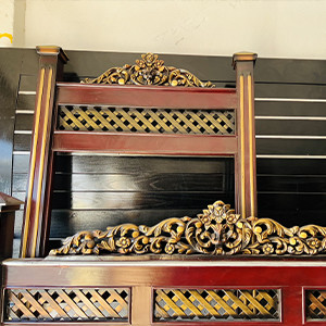 Modren Bed with luxury touching
